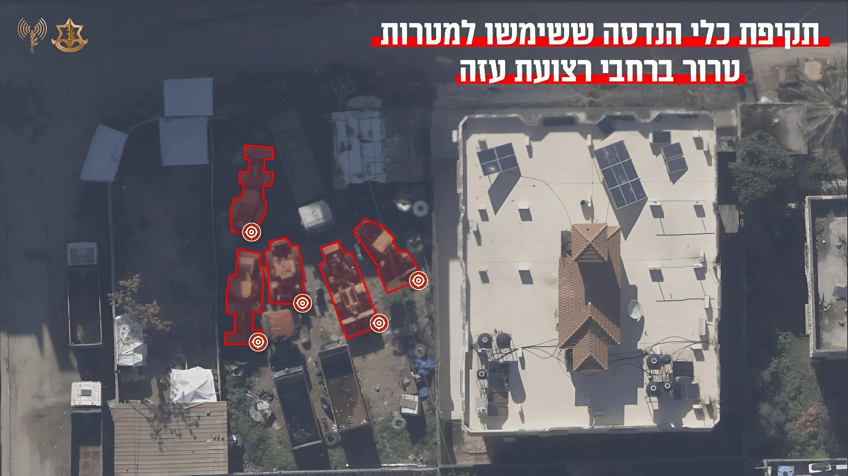 צה"ל השמיד 40 טרקטורים ודחפורים של חמאס ששימשו לטבח 7.10