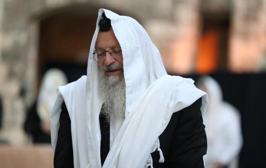 הרב שמואל אליהו חיבר תפילה מיוחדת לגל שריפות הענק הרב שמואל אליהו חיבר תפילה מיוחדת לגל שריפות הענק