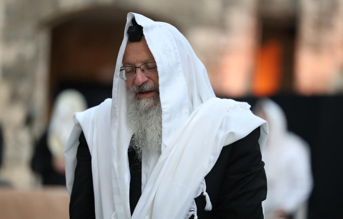 הרב שמואל אליהו חיבר תפילה מיוחדת לגל שריפות הענק