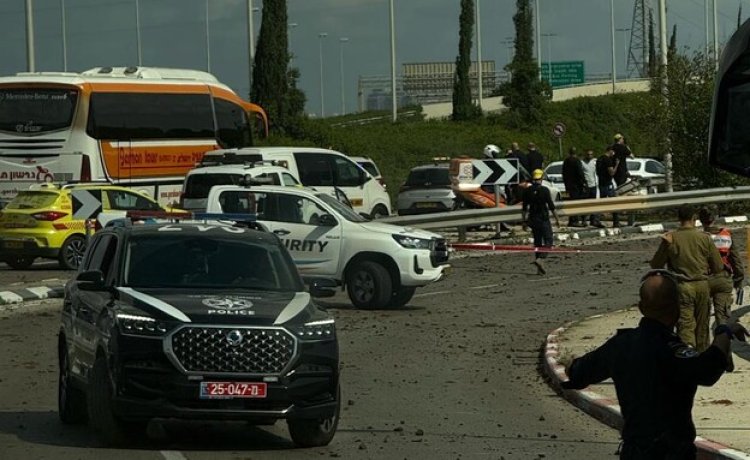 רסיסים נפלו באיזור נתב"ג | צילום: שימוש לפי סעיף 27 א