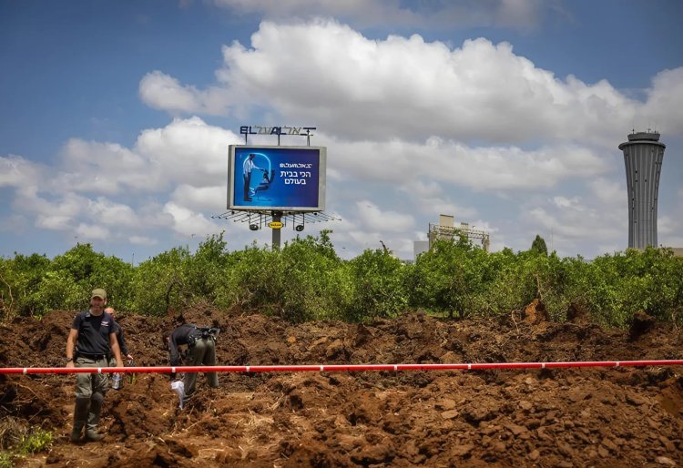 מכתש ענק (צילום: Chaim Goldberg/Flash90)