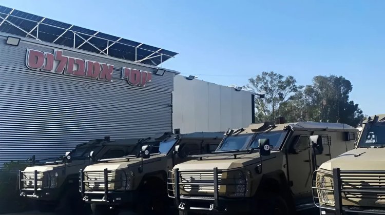 טייגרבולאנס צה''לי, אמבולנס ממוגן בעומק שטח אויב (צילום: חברת שפר-בר)