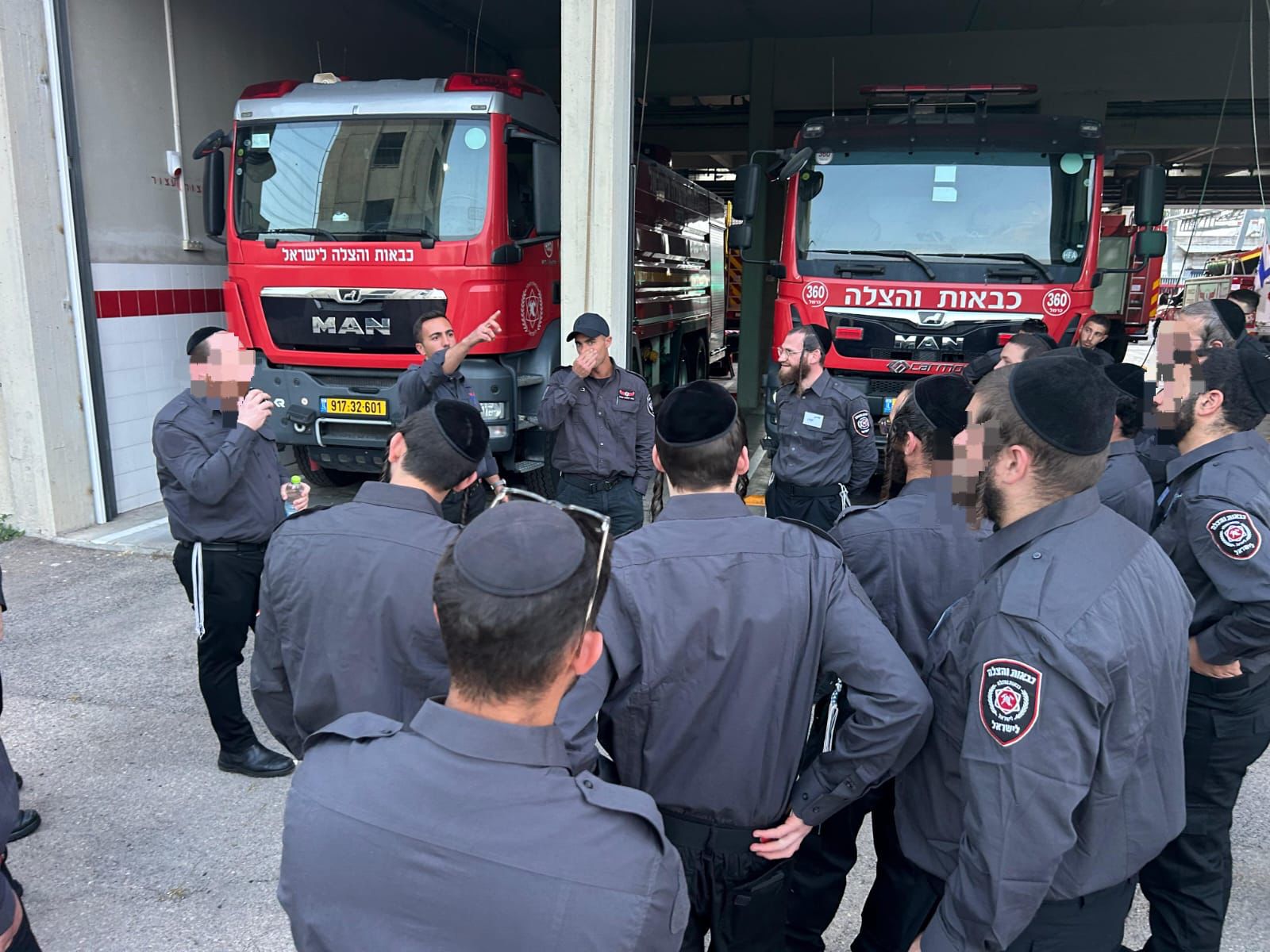 היסטוריה בכבאות: 22 חרדים התנדבו להיות לוחמי אש בחיפה