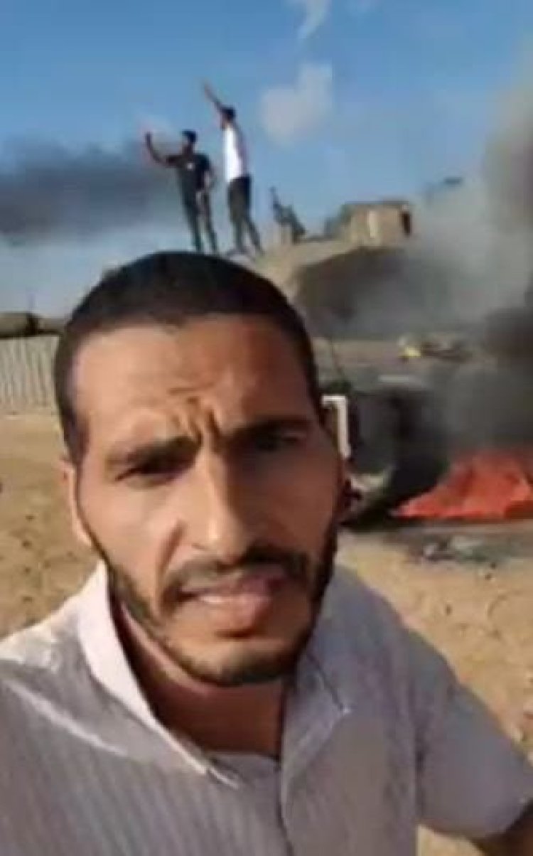 המחבל חסן אצליח (צילום: רשתות ערביות)