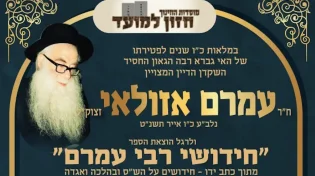 יומא טבא לרבנן: המונים בהילולת ובהשקת ספרו החדש של "שר ההתמדה"