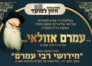 יומא טבא לרבנן: המונים בהילולת ובהשקת ספרו החדש של "שר ההתמדה"