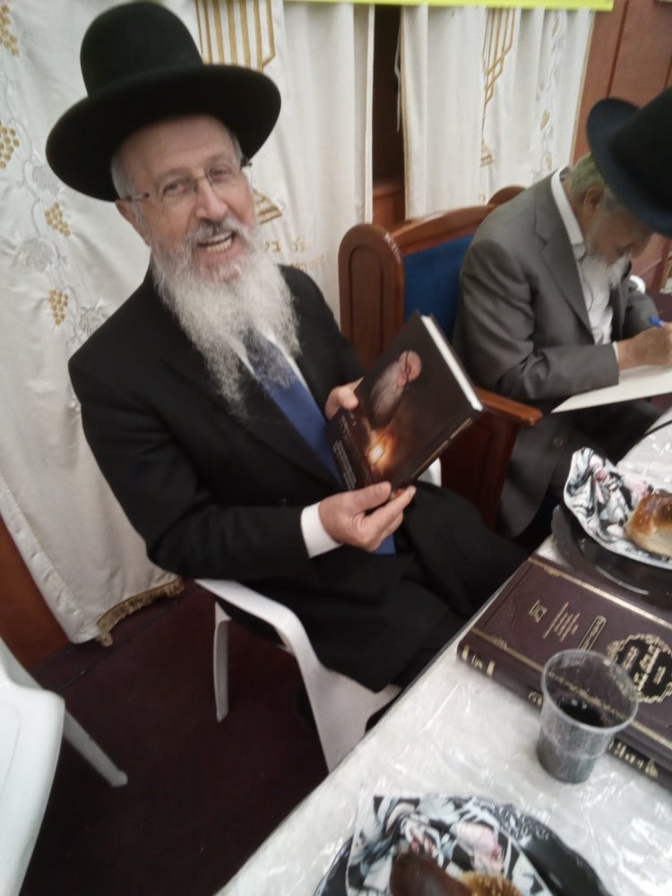 מעמד רב רושם לכבוד מרן שר ההתמדה זצוק"ל