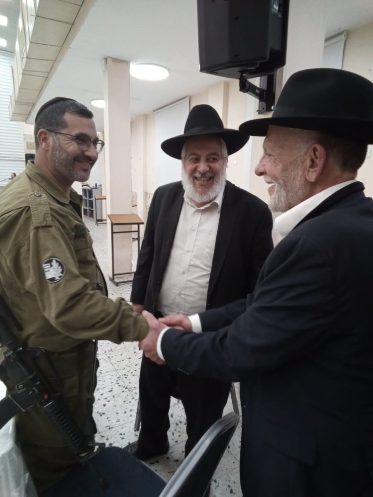 מעמד רב רושם לכבוד מרן שר ההתמדה זצוק"ל