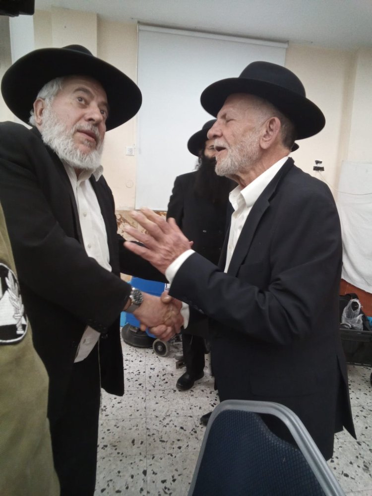 מעמד רב רושם לכבוד מרן שר ההתמדה זצוק"ל