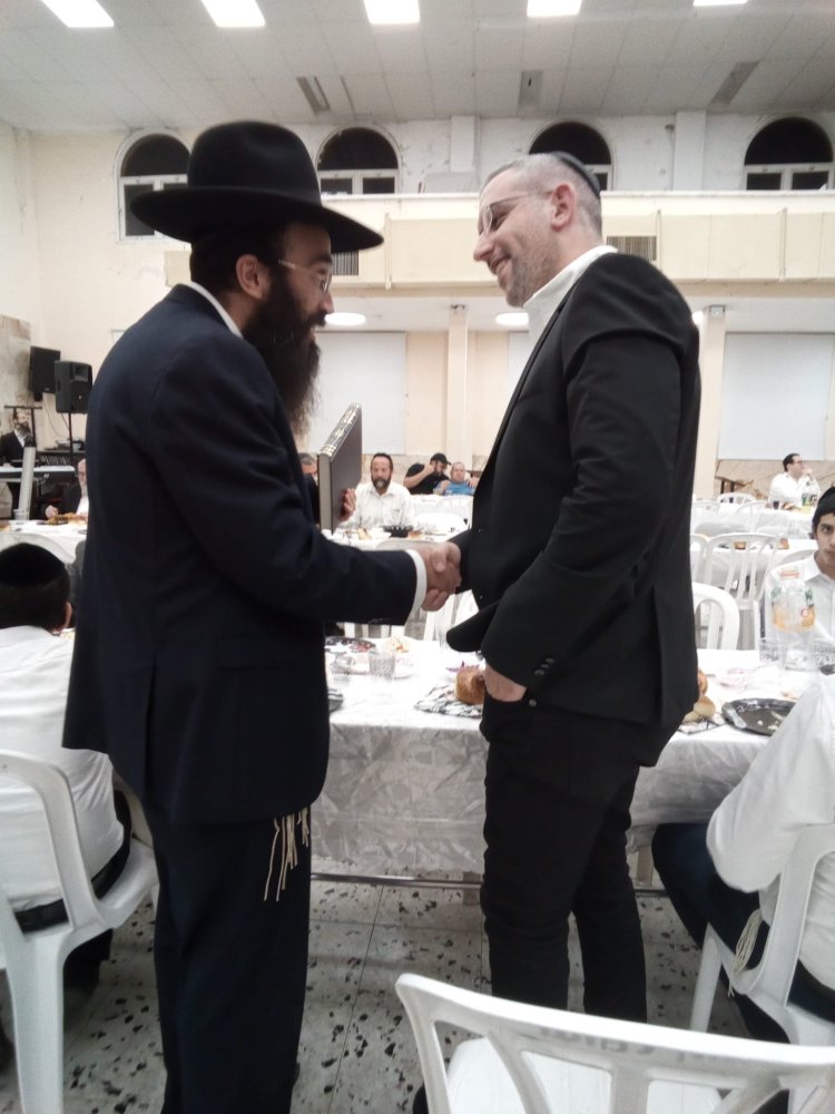 מעמד רב רושם לכבוד מרן שר ההתמדה זצוק"ל