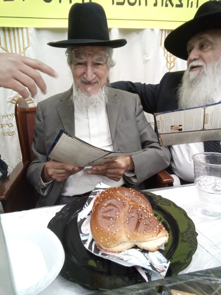 מעמד רב רושם לכבוד מרן שר ההתמדה זצוק"ל