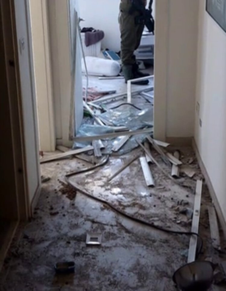 קיבוץ ארז ב- 7 באוקטובר (צילום: השימוש בתמונה נעשה על פי סעיף 27א)