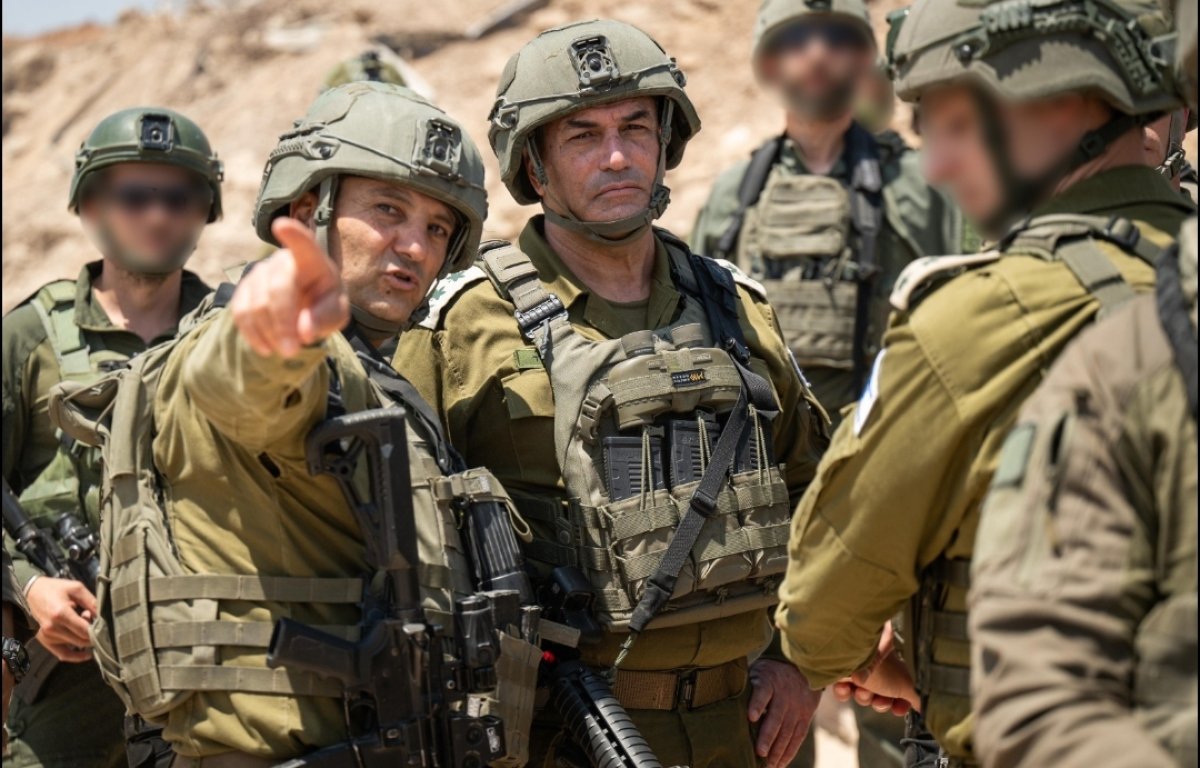 הרמטכ"ל זמיר ברצועת עזה: "נפעל לקצר את המערכה"