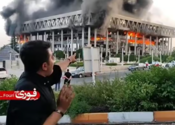 צה"ל הפציץ את בניין הטלוויזיה הממלכתית האיראנית