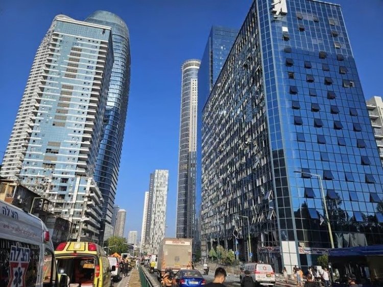 הבורסה. (צילום: כבאות והצלה)