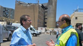 נשיא המדינה בסורוקה: "צריך לתת מכה קשה ביותר על ראש הנחש בטהרן"