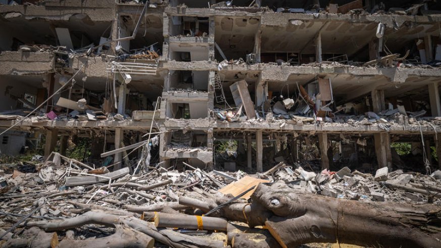 הרס הטילים האיראניים: יותר מחצי מאתרי הבנייה בתל אביב - נסגרו 