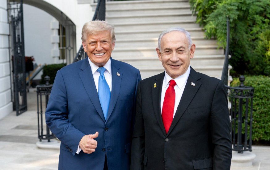 רה"מ נתניהו נועד עם נשיא ארה"ב טראמפ - והמליץ עליו לפרס נובל לשלום רה"מ נתניהו נועד עם נשיא ארה"ב טראמפ - והמליץ עליו לפרס נובל לשלום