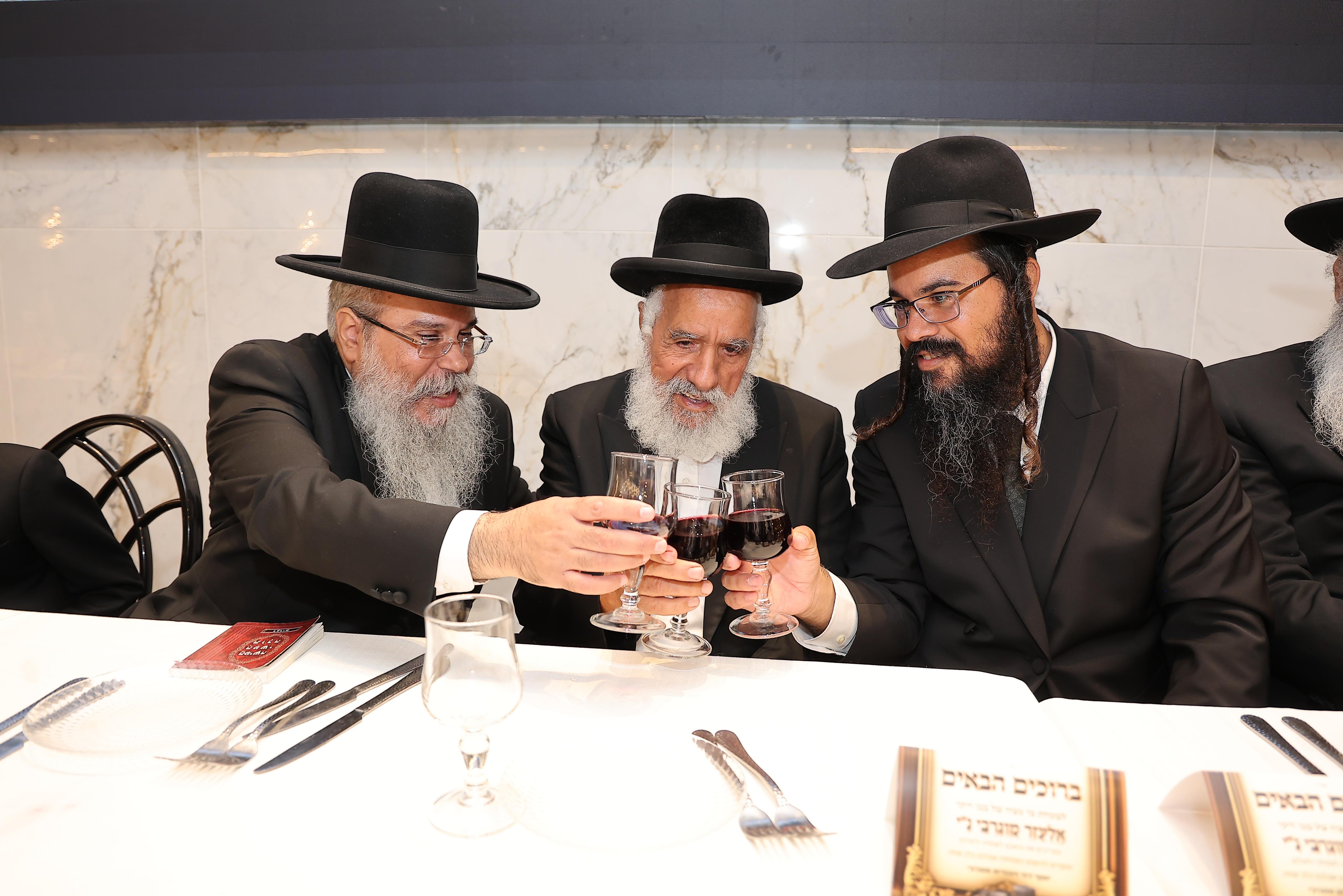 שמחת הבר מצוה לנין חבר מועצת חכמי התורה