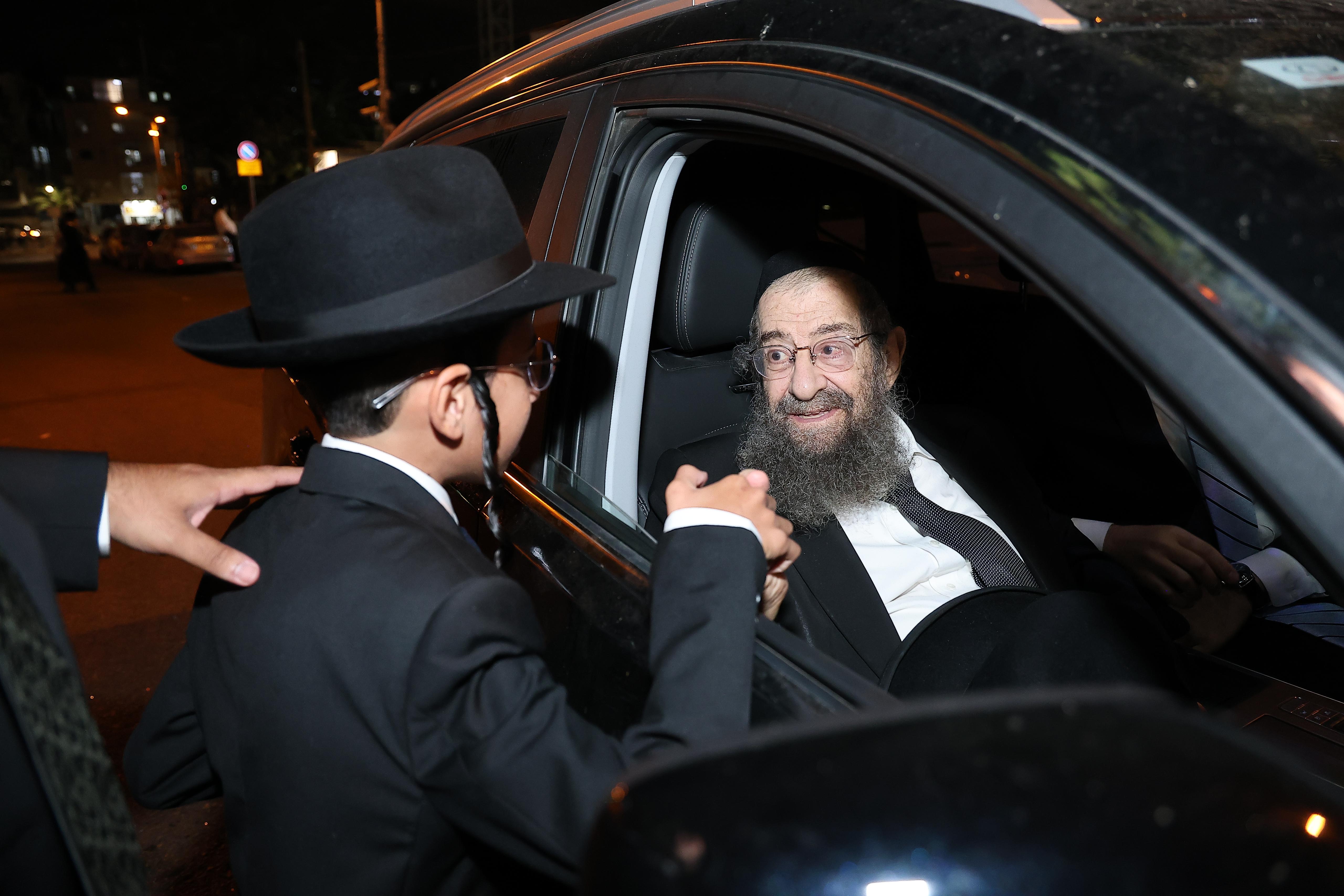 שמחת הבר מצוה לנין חבר מועצת חכמי התורה