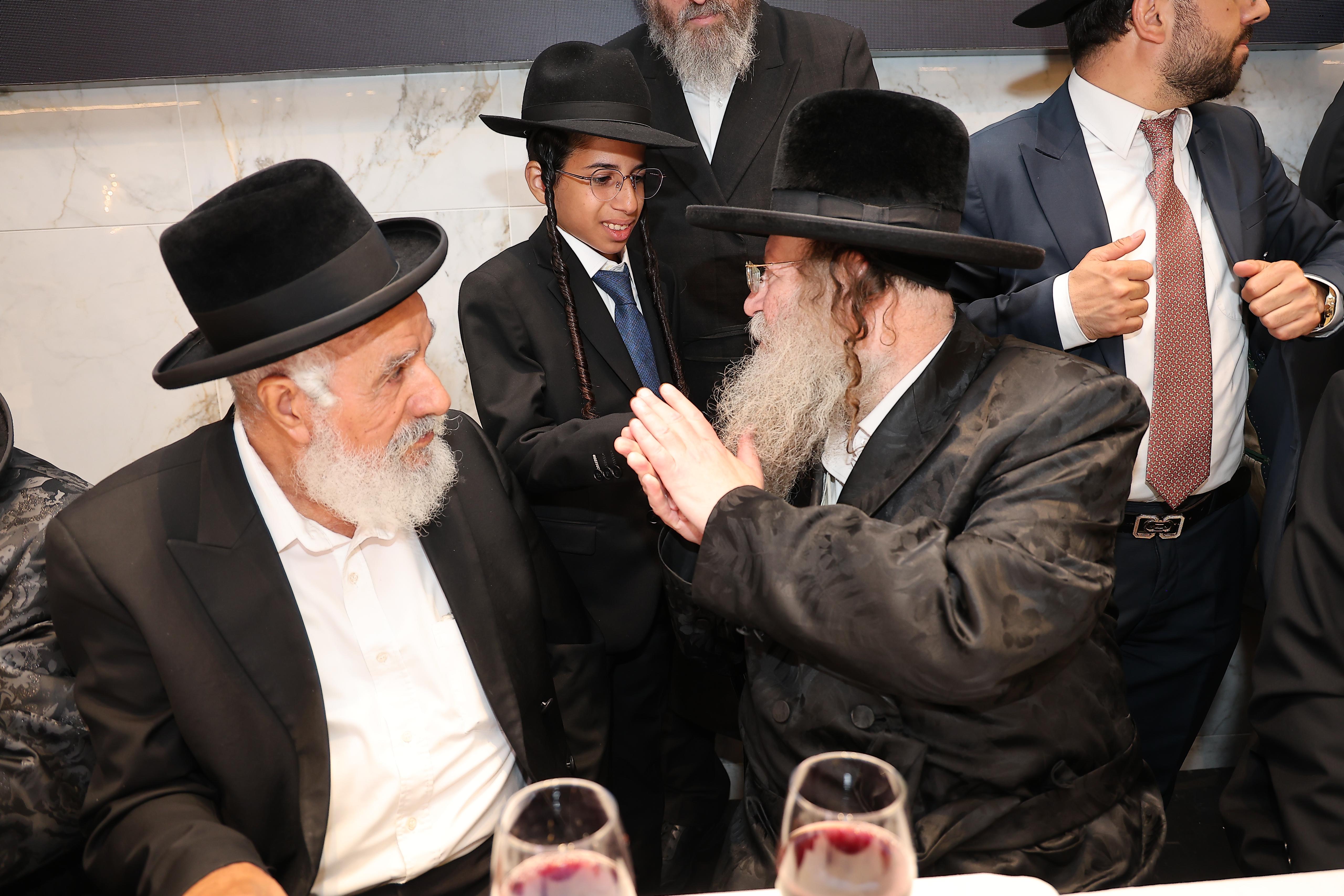 שמחת הבר מצוה לנין חבר מועצת חכמי התורה