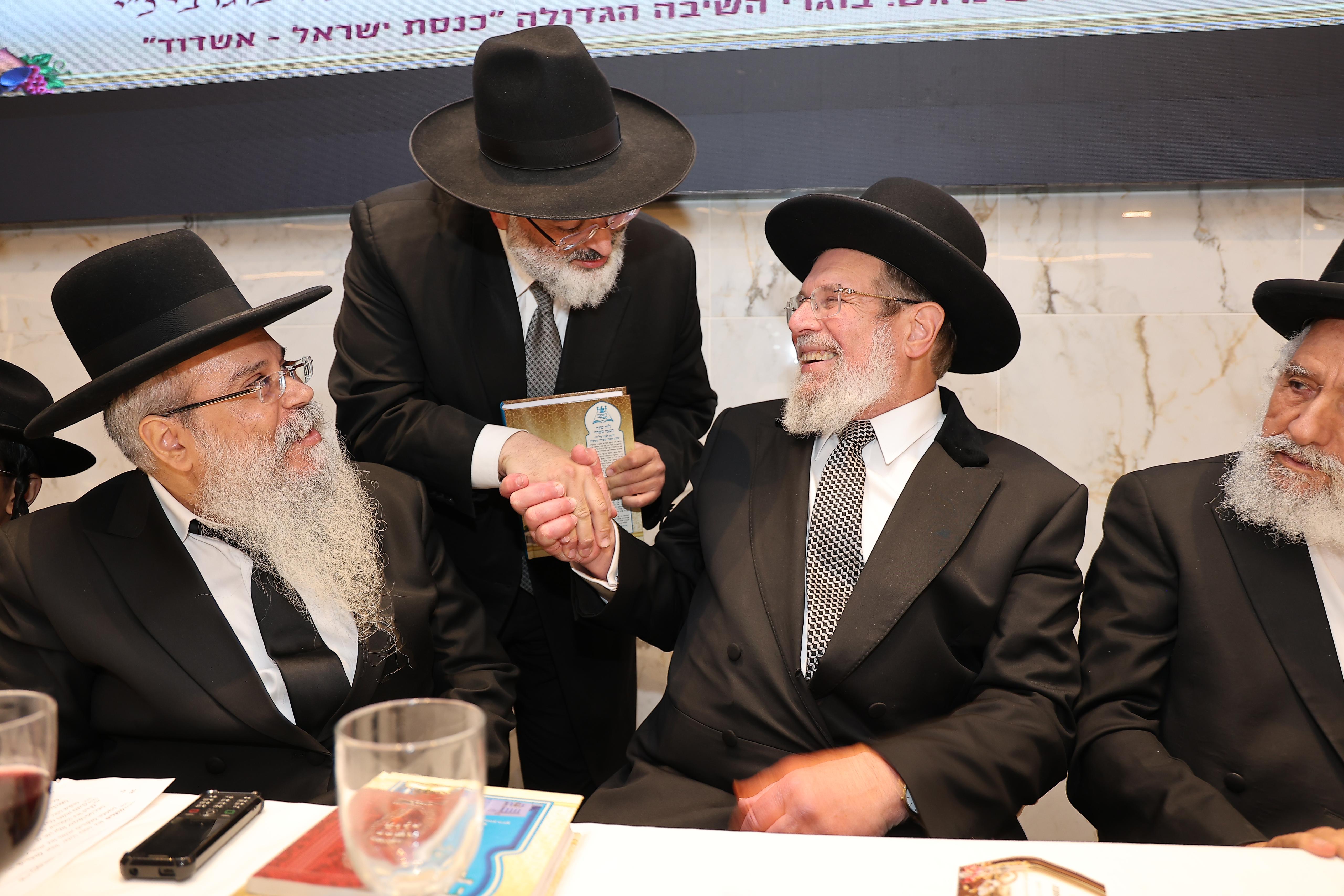 שמחת הבר מצוה לנין חבר מועצת חכמי התורה