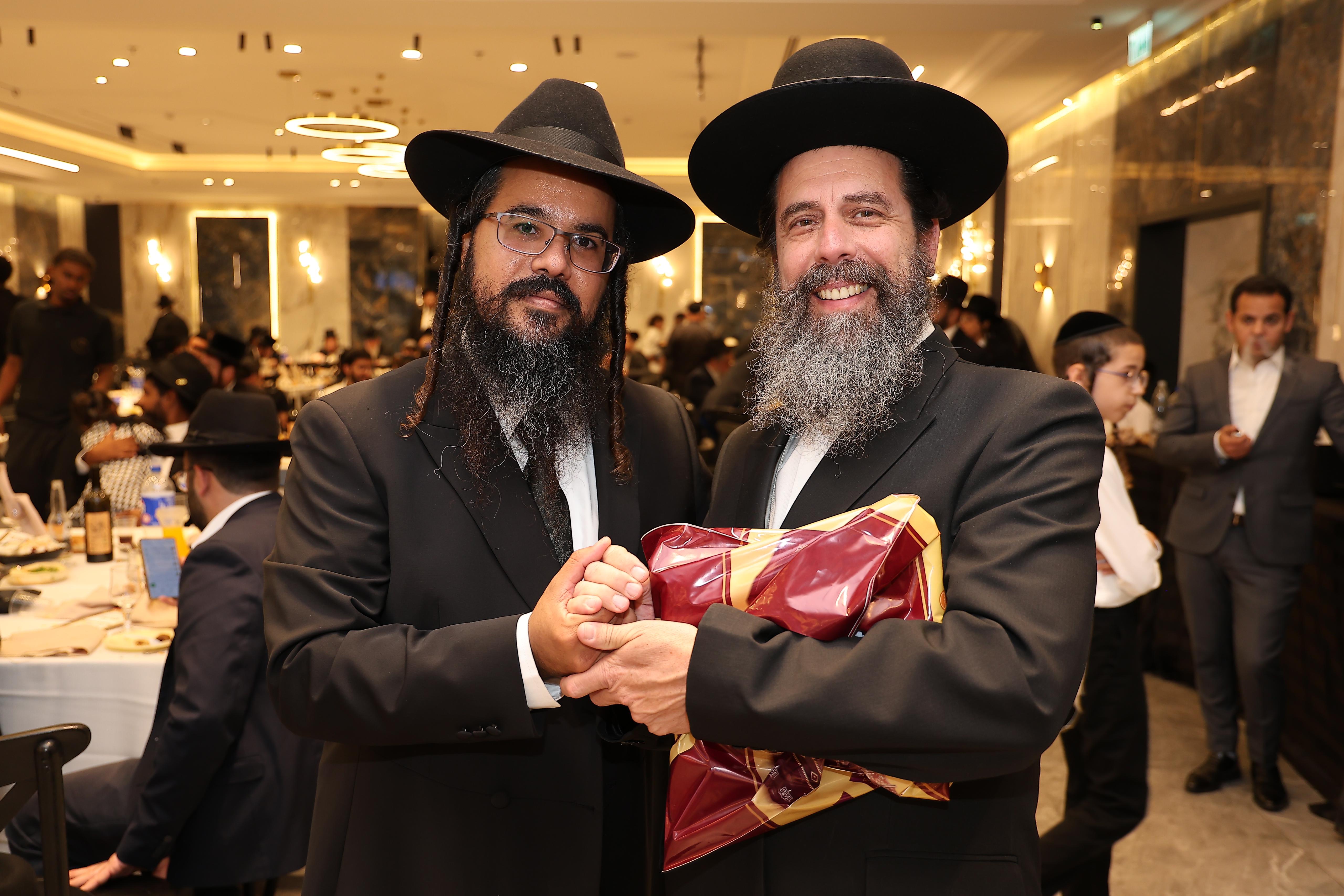 שמחת הבר מצוה לנין חבר מועצת חכמי התורה