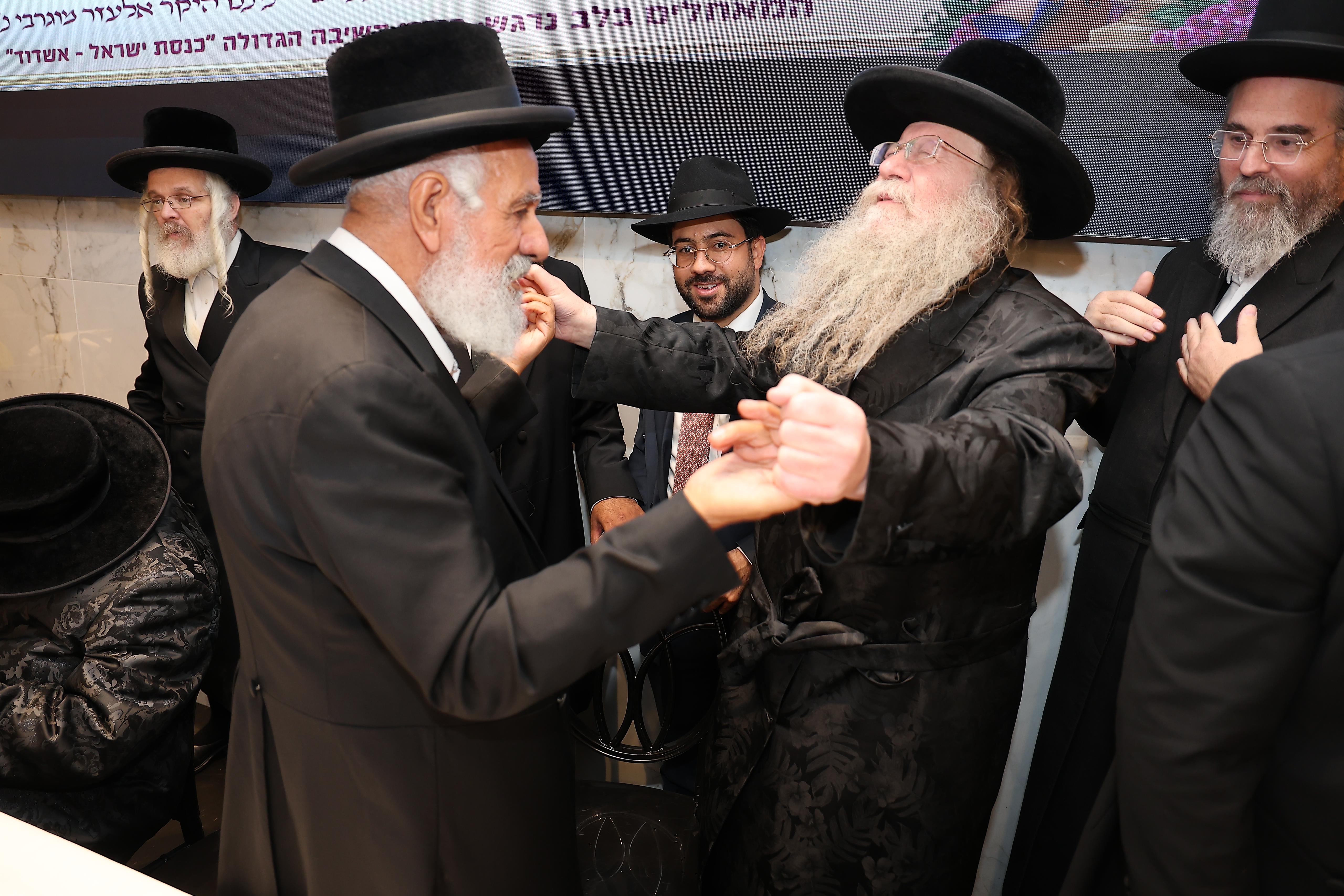 שמחת הבר מצוה לנין חבר מועצת חכמי התורה