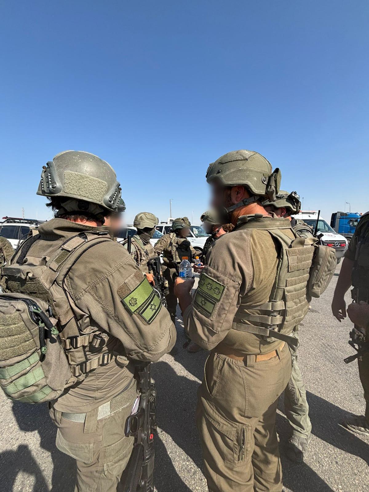 זירת הפיגוע (צילום: דובר צה"ל)