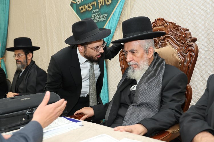 מעמד הקבלת פני רבו למרן עמוד ההוראה הגאון הגדול הרב יצחק רצאבי שליט"א, שע"י מוסדות נתיבות מהרי"ץ מעמד הקבלת פני רבו למרן עמוד ההוראה הגאון הגדול הרב יצחק רצאבי שליט"א, שע"י מוסדות נתיבות מהרי"ץ