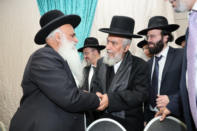 מעמד הקבלת פני רבו למרן עמוד ההוראה הגאון הגדול הרב יצחק רצאבי שליט"א, שע"י מוסדות נתיבות מהרי"ץ מעמד הקבלת פני רבו למרן עמוד ההוראה הגאון הגדול הרב יצחק רצאבי שליט"א, שע"י מוסדות נתיבות מהרי"ץ