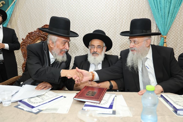 מעמד הקבלת פני רבו למרן עמוד ההוראה הגאון הגדול הרב יצחק רצאבי שליט"א, שע"י מוסדות נתיבות מהרי"ץ מעמד הקבלת פני רבו למרן עמוד ההוראה הגאון הגדול הרב יצחק רצאבי שליט"א, שע"י מוסדות נתיבות מהרי"ץ