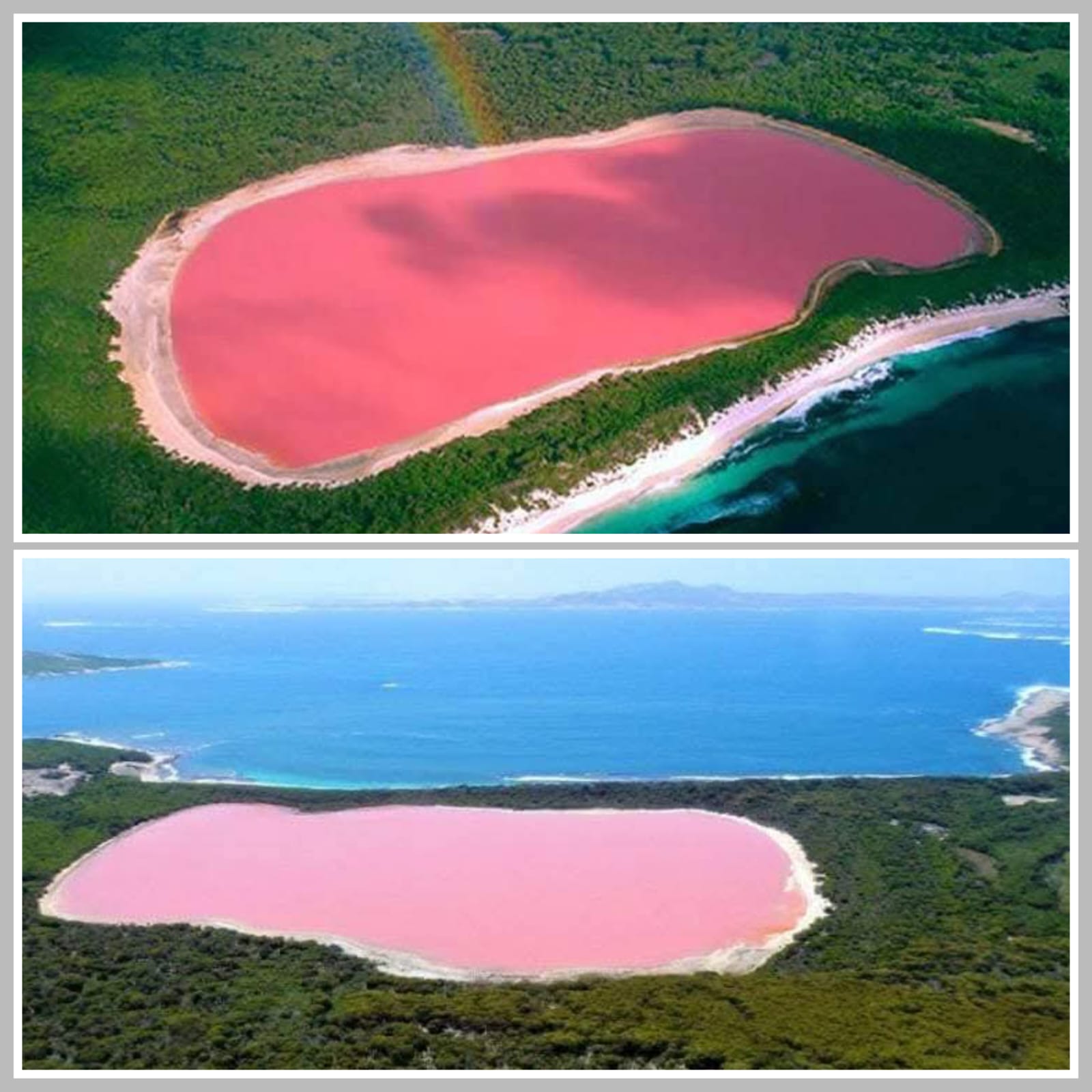 אגם הילייר באוסטרליה אגם הילייר באוסטרליה