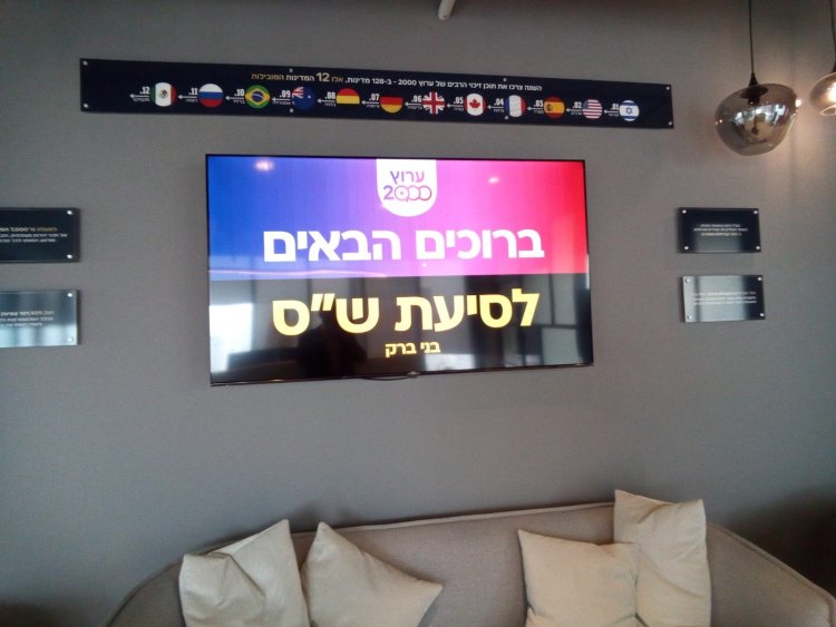 חברי סיעת ש"ס בעיריית בני ברק ביקרו באולפני ערוץ 2000 חברי סיעת ש"ס בעיריית בני ברק ביקרו באולפני ערוץ 2000