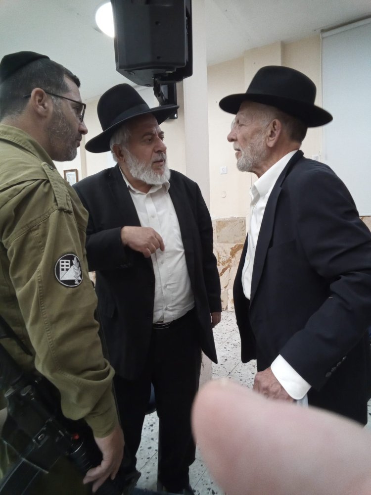 רשמים מהמעמד המרגש לזכר רבי עמרם אזולאי זצ"ל