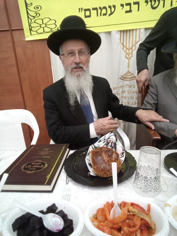 רשמים מהמעמד המרגש לזכר רבי עמרם אזולאי זצ"ל