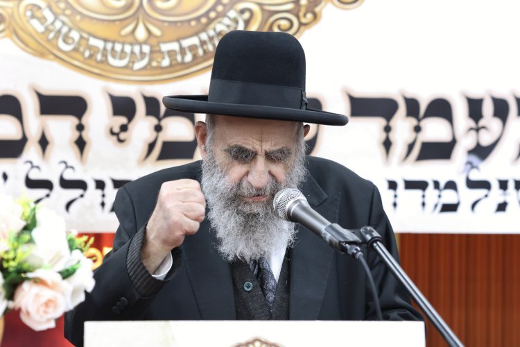 מעמד הסיומים בישיבת תורת אברהם (צילום יעקב כהן)