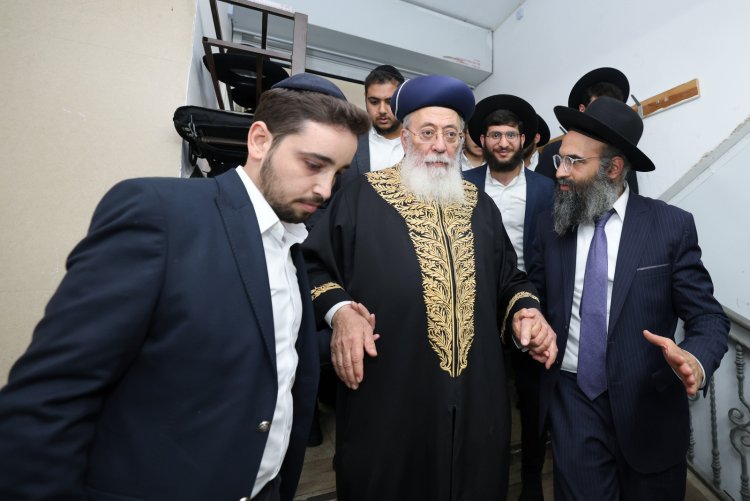 מעמד הסיומים בישיבת תורת אברהם (צילום יעקב כהן)