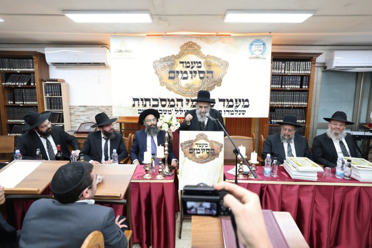 הגר''מ צדקה במעמד הסיומים בישיבת תורת אברהם: ''תפקידנו היום בישיבות להציל חיילים''