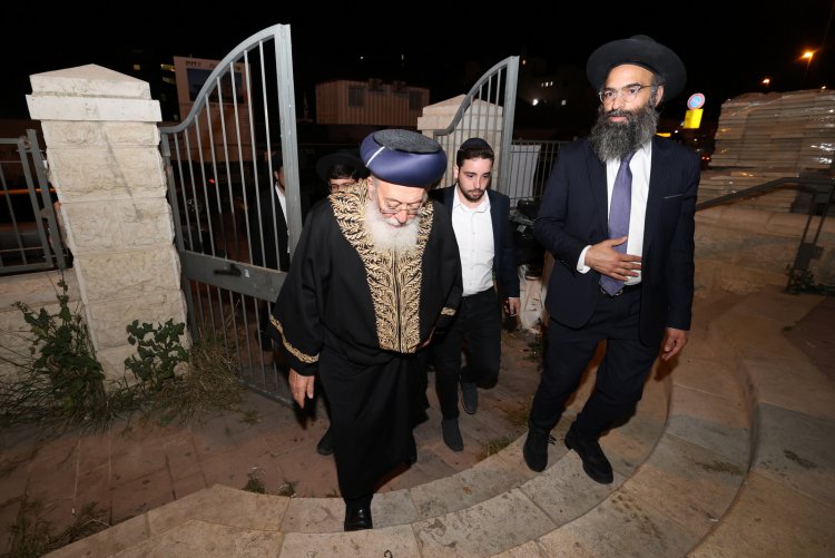 מעמד הסיומים בישיבת תורת אברהם (צילום יעקב כהן)