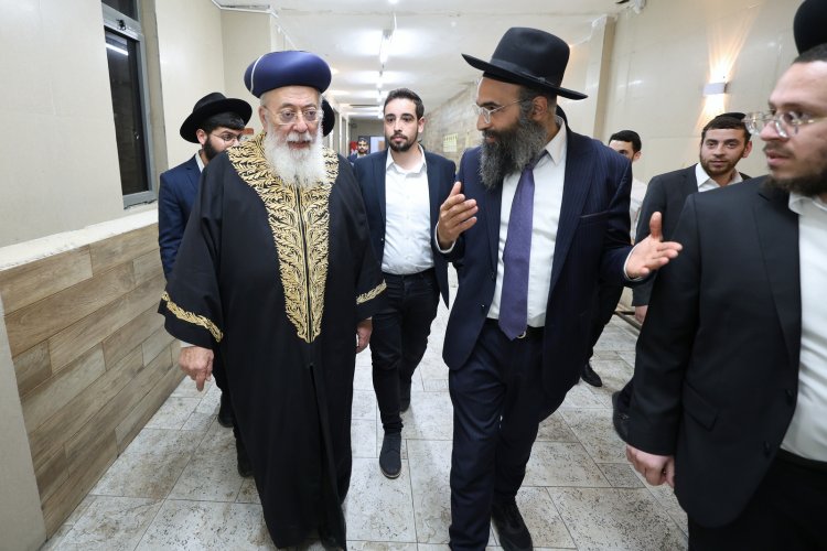 מעמד הסיומים בישיבת תורת אברהם (צילום יעקב כהן)