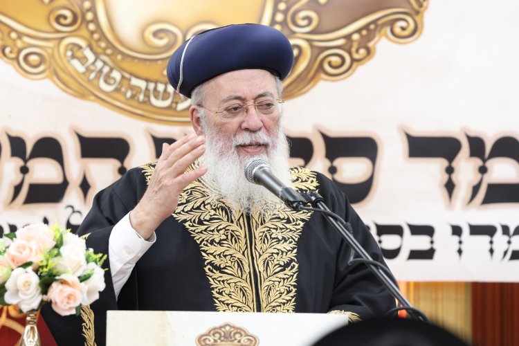 מעמד הסיומים בישיבת תורת אברהם (צילום יעקב כהן)