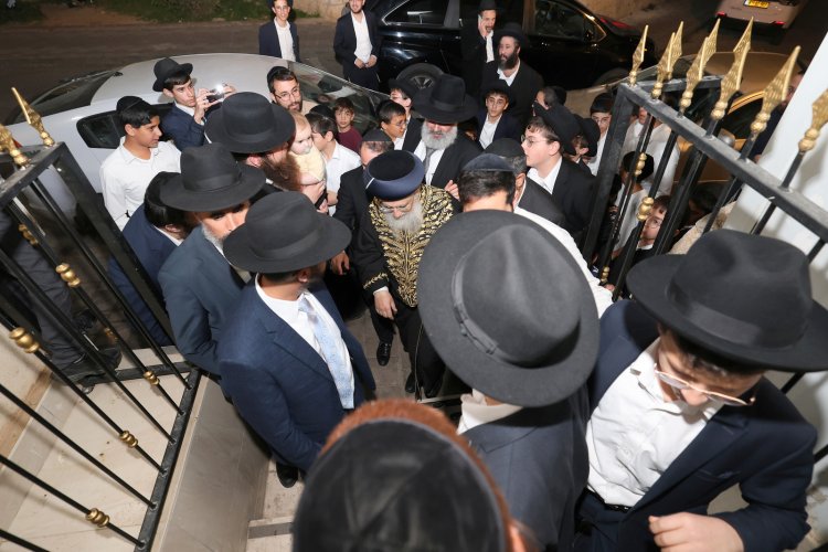 במודיעין עלית התכנסו לייסד כולל חדש במעמד גדולי התורה (צילום יעקב כהן)