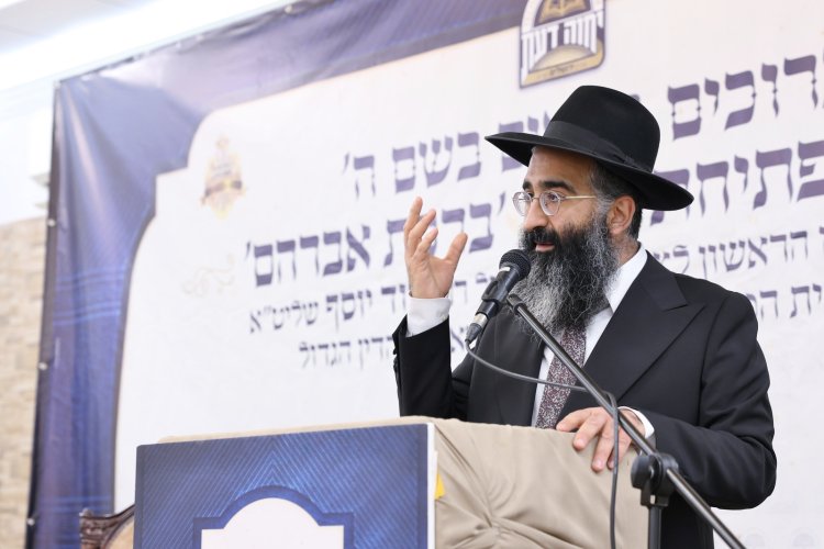 במודיעין עלית התכנסו לייסד כולל חדש במעמד גדולי התורה (צילום יעקב כהן)