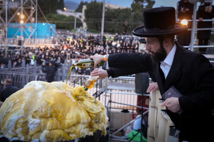 מירון 2026: הילולת הרשב"י במתכונת מצומצמת עם הדלקות בציון (צילום: David Cohen/Flash90)