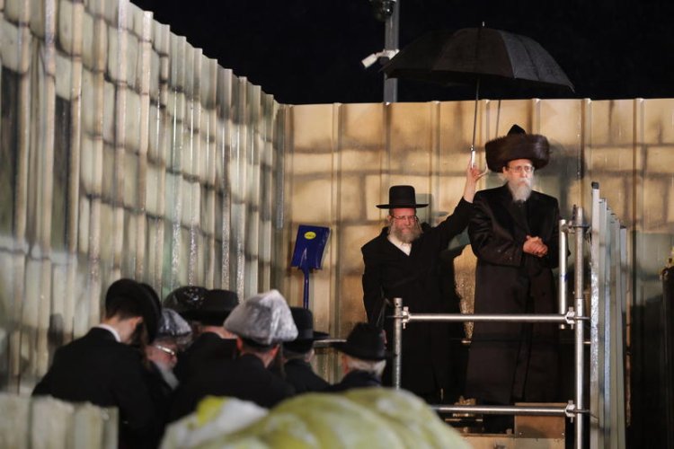 מירון 2026: הילולת הרשב"י במתכונת מצומצמת עם הדלקות בציון (צילום: David Cohen/Flash90)
