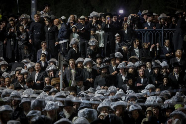 מירון 2026: הילולת הרשב"י במתכונת מצומצמת עם הדלקות בציון (צילום: David Cohen/Flash90)