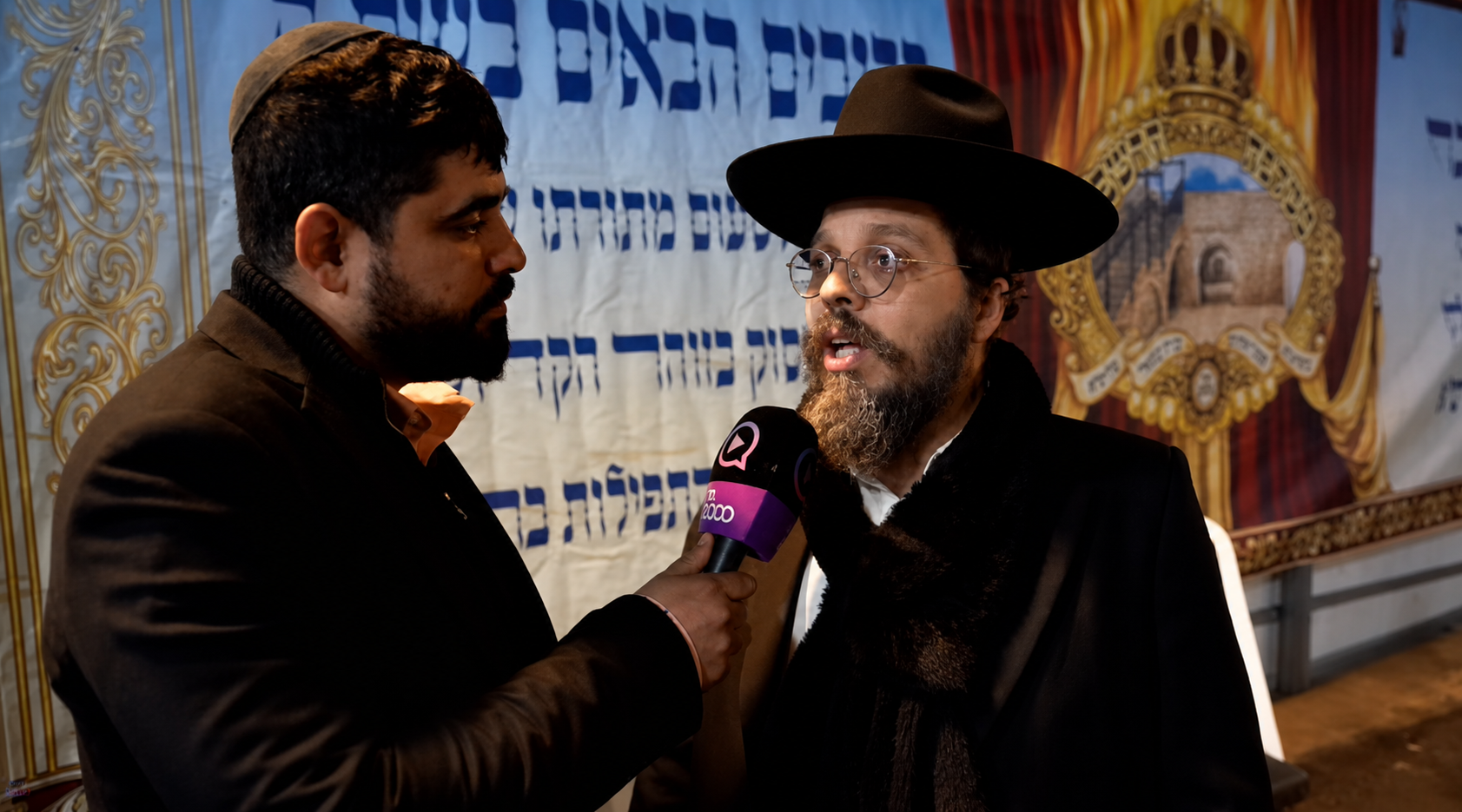 בשידור ישיר ממירון - הרב מטלון שאיבד את אחיו באסון מירון