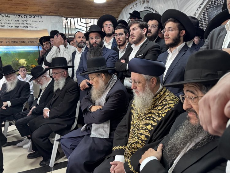 אלפים ליוו למנוחות את הגאון רבי רחמים מאזוז זצ"ל | צילום: נועם אליהו