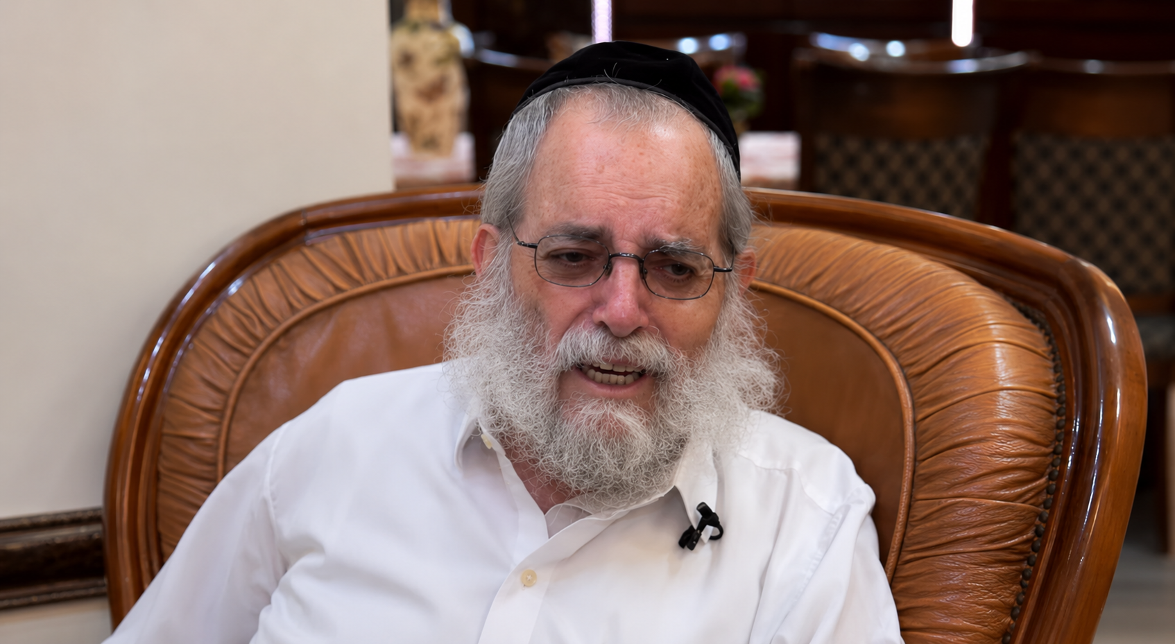 הרב אהרון מרגלית בראיון לערוץ 2000